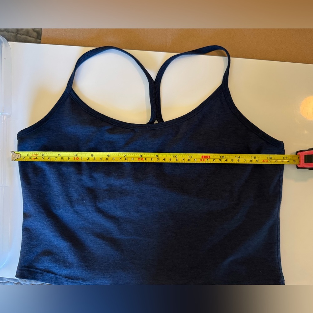 Beyond Yoga SpaceDye Slim Cropped Racerback Tank – Nocturnal Navy – XXL